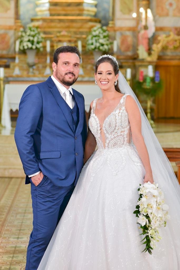 Geraldo Majela Kallas Júnior e Dunya Silva Lemos Discini Kallas, o enlace matrimonial