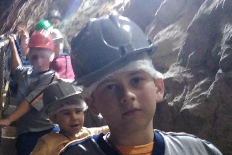 Estudante carmelitano encontra ouro durante excursão em mina