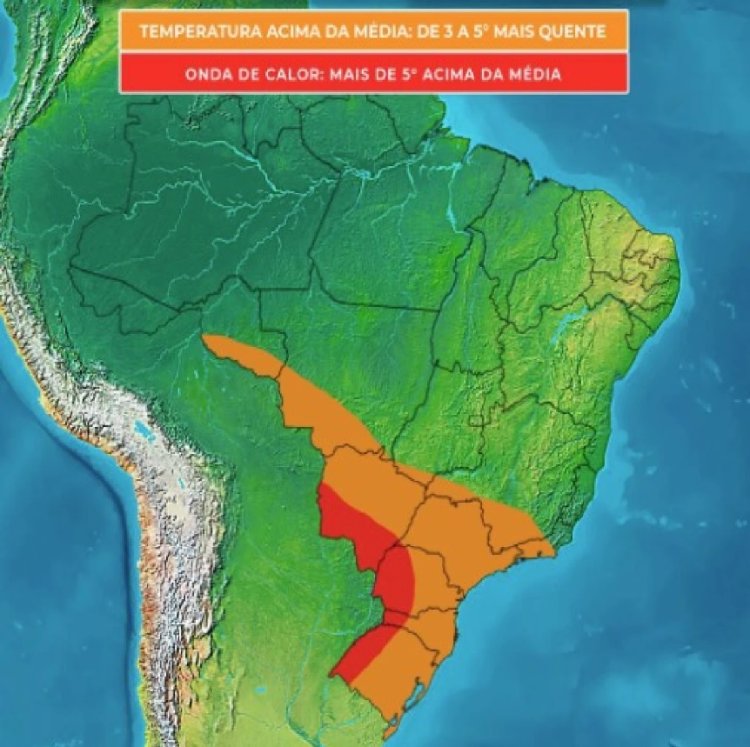 Nova onda de calor deve atingir a região, com ‘dias escaldantes’