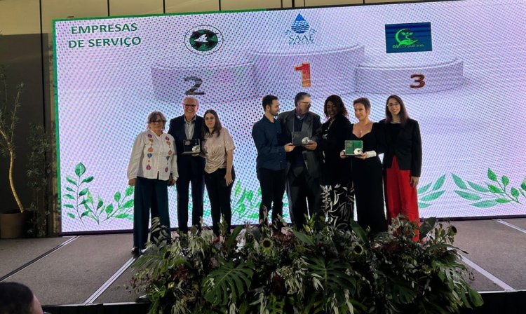 SAAE vence em 1º lugar o Prêmio Consciência Ambiental