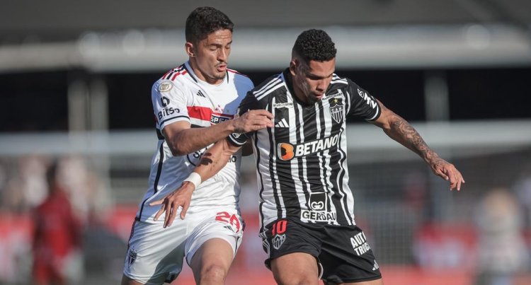 Combalido, Atlético recebe o São Paulo na Arena MRV