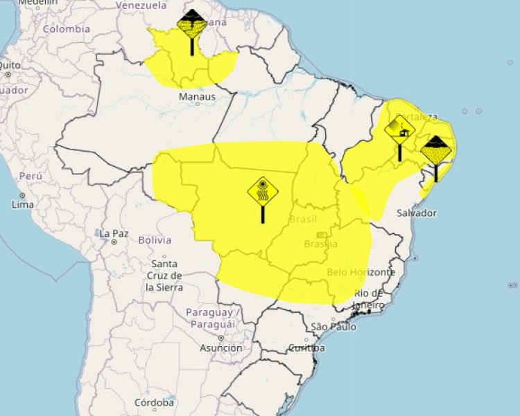 Passos e outras 438 cidades de MG têm alerta de baixa umidade