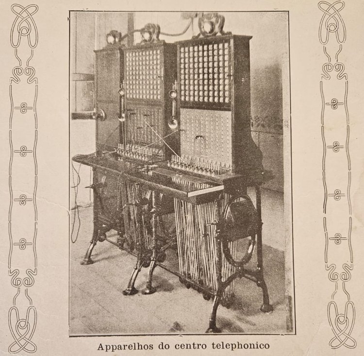 Em 1910 era instalada a primeira empresa de telefonia da cidade