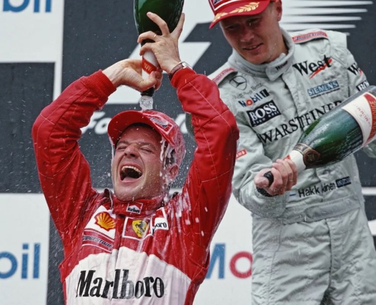 Há 24 anos Barrichello conquistava pela primeira vez uma corrida na F-1