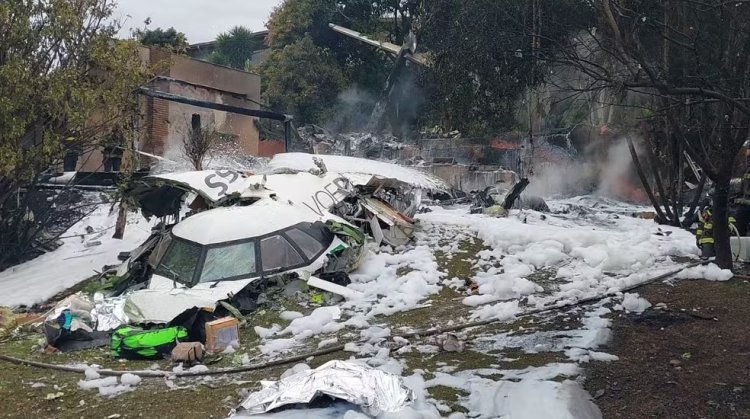 Destroços de avião da Voepass serão levados a Ribeirão Preto