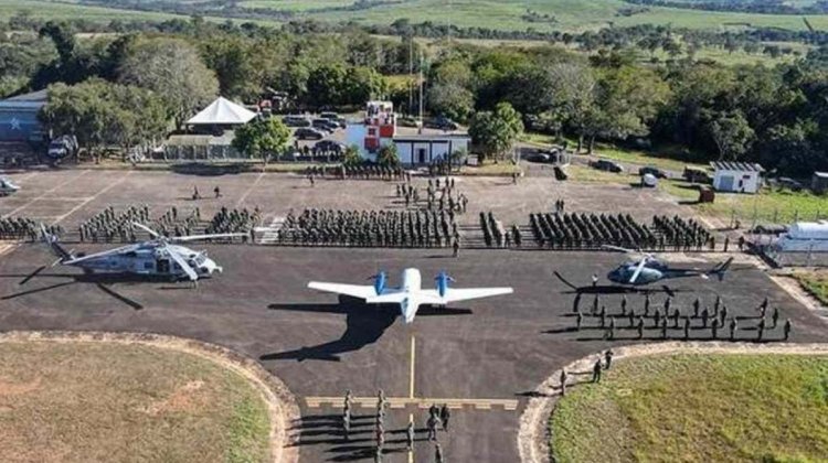 Marinha faz operação em Furnas com 13 países