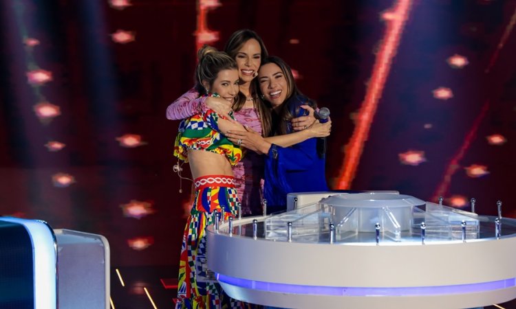 Ana Furtado e Luiza Possi no ''Programa Silvio Santos com Patricia Abravanel''