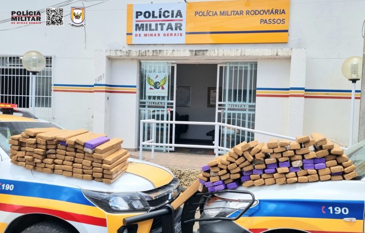 Homem é preso com 172 barras de maconha durante Operação na MG 050