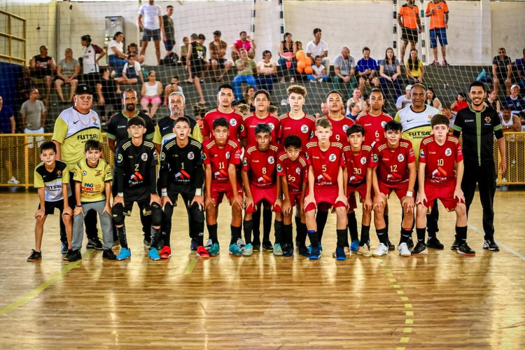 Alpinópolis é campeão da Liga Rio-Pardense de futsal sub-14