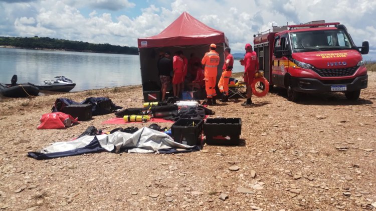 Corpo de aposentado continua submerso após de 4 dias de buscas