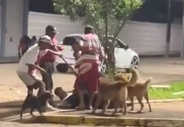 Homem armado com facão tenta invadir igreja e agride pessoas durante culto