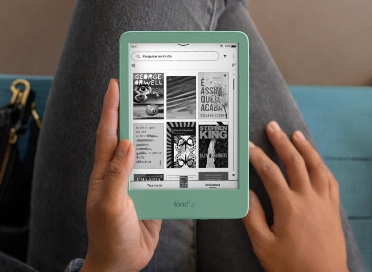 Lançamentos de E-readers Kindle já estão à venda