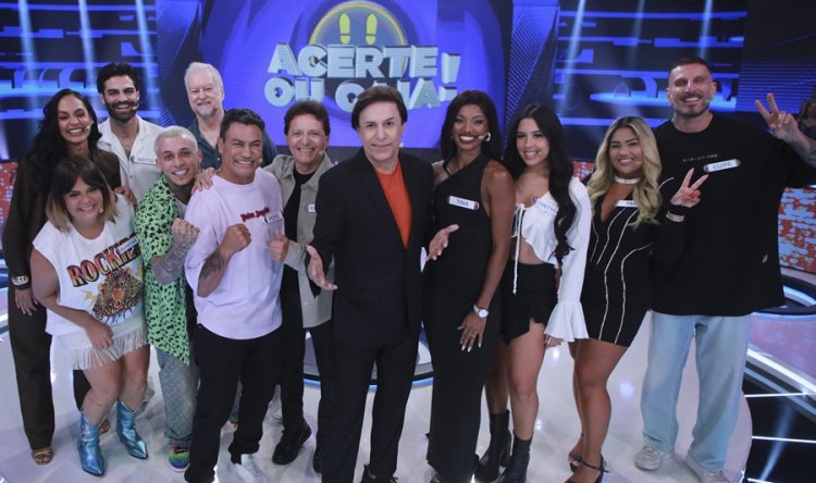 Acerte ou Caia, na Record, recebe 11 celebridades neste domingo